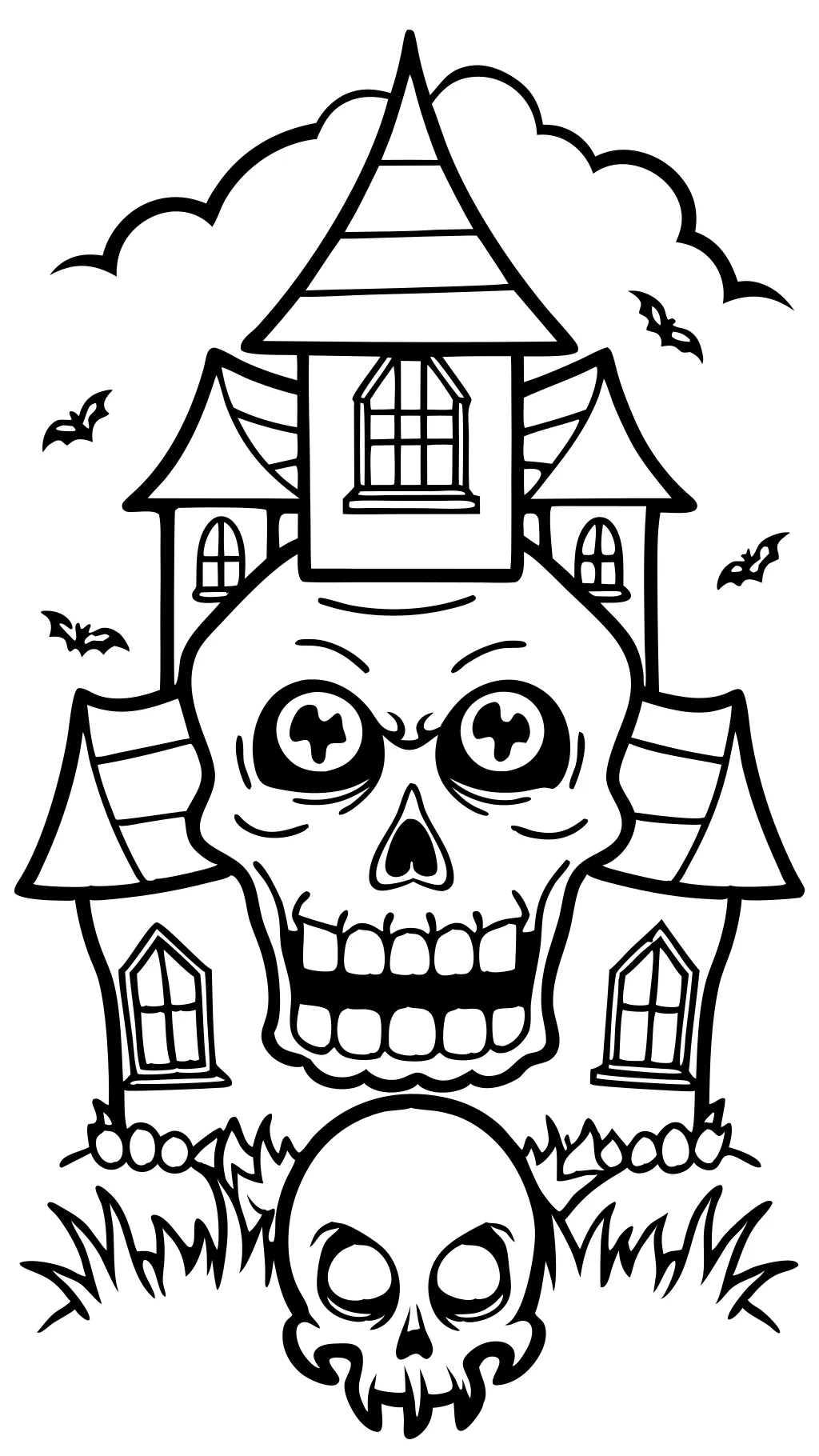 printable horror coloring pages